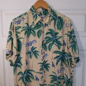 Vtg Reyn Spooner LA Dodgers shirt